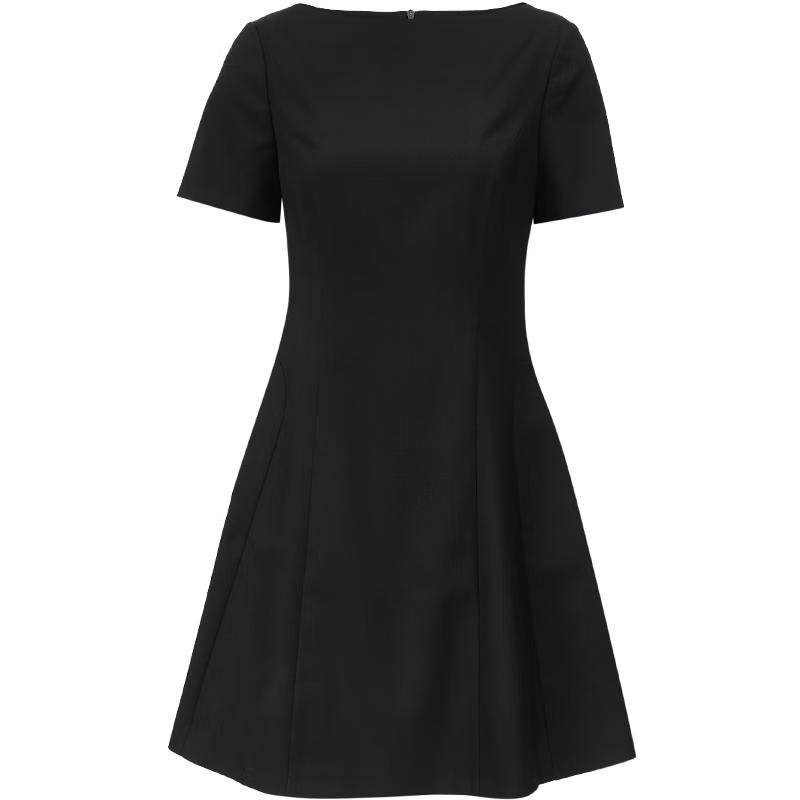 VEROMODA Элегантное однотонное миди-платье А-силуэта XS