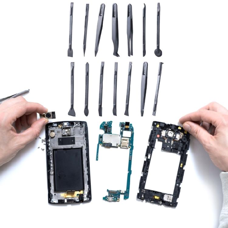 Wichtiges 14-teiliges Karbonfaser-Schaber-Set zur sicheren und effektiven Entfernung von Aufklebern und Etiketten