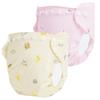 Breathable Newborn Cotton Diaper with Fixing Belt - Washable, Waterproof, Leakproof