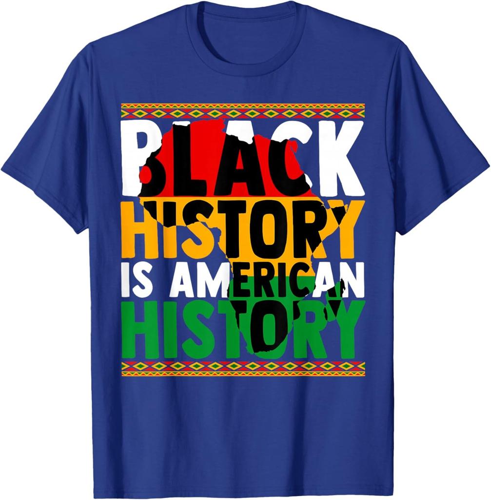 Black History Month is American History African Unisex T-Shirt