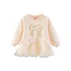 Autumn Long Sleeve Sweatshirt Dress for Girls - Fashionable Spring/Autumn Top