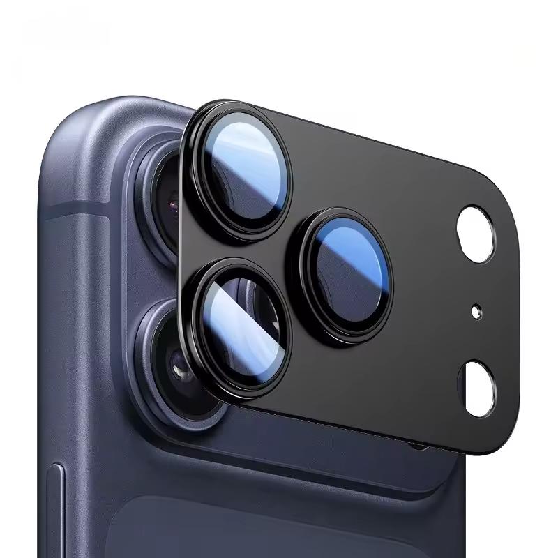 Für iPhone17 iPhone 17ProMax Air iPhone air Aluminiumlegierung Glas Kameraschutzringe Metallring Aufkleber für die Rückseite Linsenschutzfolie