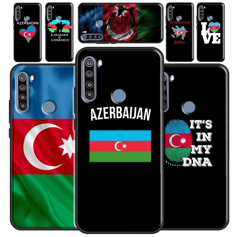 Azerbaijan Heart Love Flag Case For Redmi Note 12 10 8 9 11 Pro Cover For Redmi Note 12S 11S 10S 9S 8T 9C 10C 12C Coque