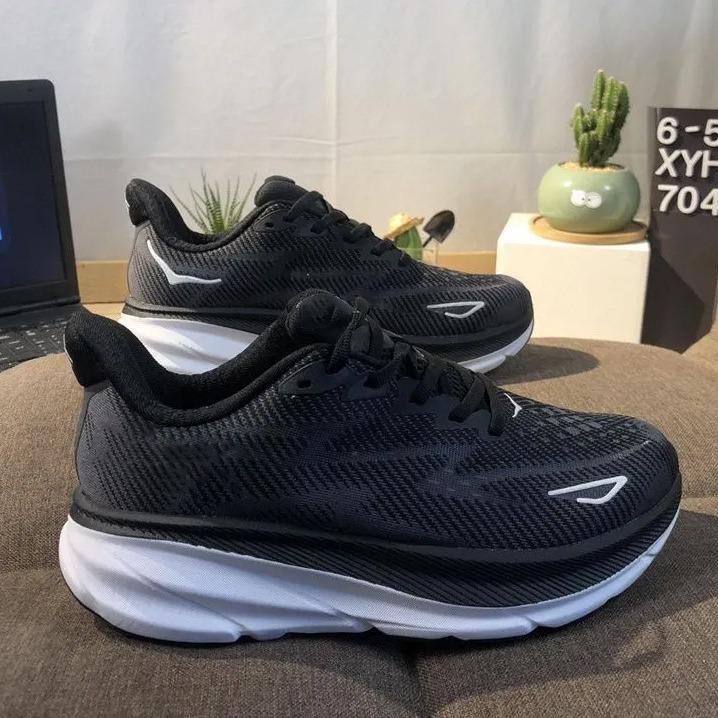 Marathon Running Shoes with Cushioning Breathable Mesh Racing Sneakers for Outdoor Sports