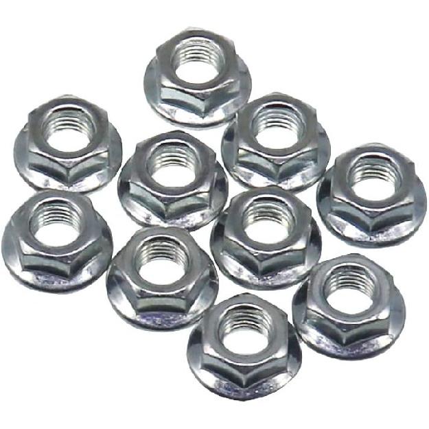 10Pcs Side Cover Bar Nuts for Husqvarna Chainsaw