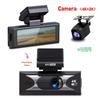 4K Dual Lens Dash Cam, Front and Rear Recording, Super Wide Angle, Night Vision, WiFi, GPS
