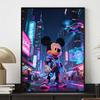 Disney Diamond Painting Futuristic Mickey Diamond Art Painting Set for Home Office Decoration Handmade Gifts