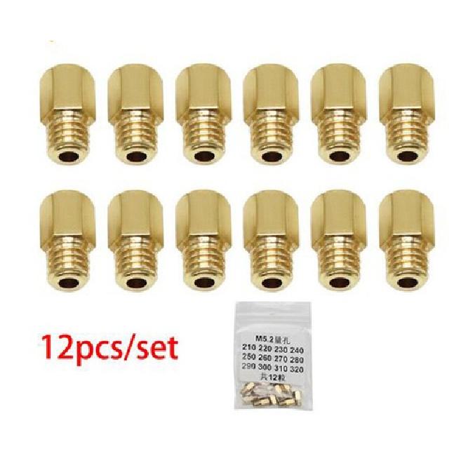 Набор главных жиклеров для инжекторов сопел мотоциклов и скутеров MIKUNI VM TM TMX 210-320