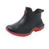 2025 New Fashion Short Rain Shoes Men's, Non-slip and Wear-resistant Car Wash Thick-soled Waterproof Glue Shoes