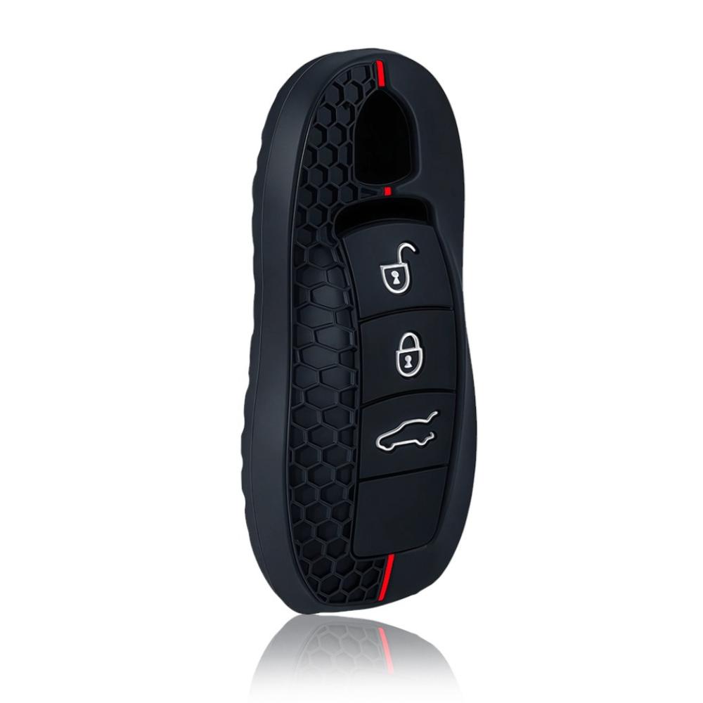 Car Key Case Cover Shell Fob for Porsche Cayenne Panamera Macan Cayman 911 718 918 958 Remote Key Protector Holder Accessories