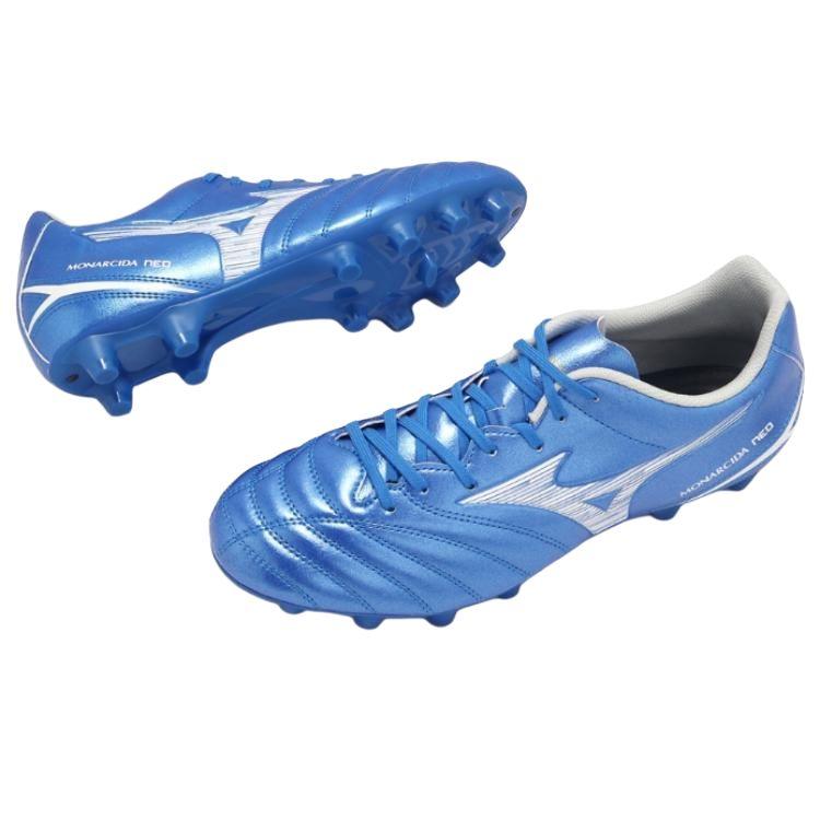 Mizuno Monarcida Neo 3 Select Wide Laser Blue White Men Sneakers Gold P1GA242527