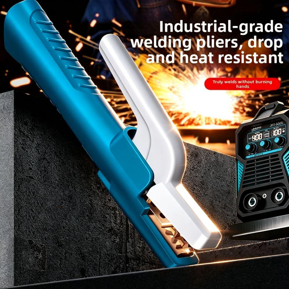 High Temperature Welding Electrode Holder Copper Cable Electrode Holder Electric Welding