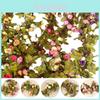 Stunning 42 Flowers Artificial Silk Rose Fake Flower Garland Vine For Wedding Decor