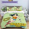 3pcs Wonder Woman Cover Set,Soft Comfortable Duvet Cover,Guest Room (1*Duvet Cover + 2*Pillowcases, Without Core) Yy251024009