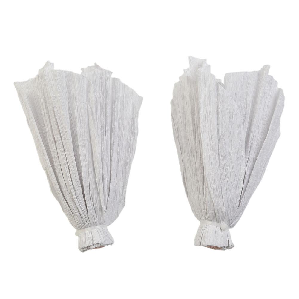 Flowers Paper Flowers Wedding 2Pcs/Set 30cm Birthday Bold Colors Bright Crepe Paper DIY Folded Storage for durable