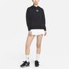 Nike Sportswear Swoosh Pullover Hoodie Women Tops Black DJ6948-010