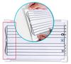 Staff Notation W300mm X H200mm Wall Staff Notation Staff Board Musical Note Magnet Magnet Beginner Musical Teaching Materials Whiteboard/Mini / /