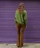 MURMURE Of Suede Elastic Bootcut Pants_Obe Pants