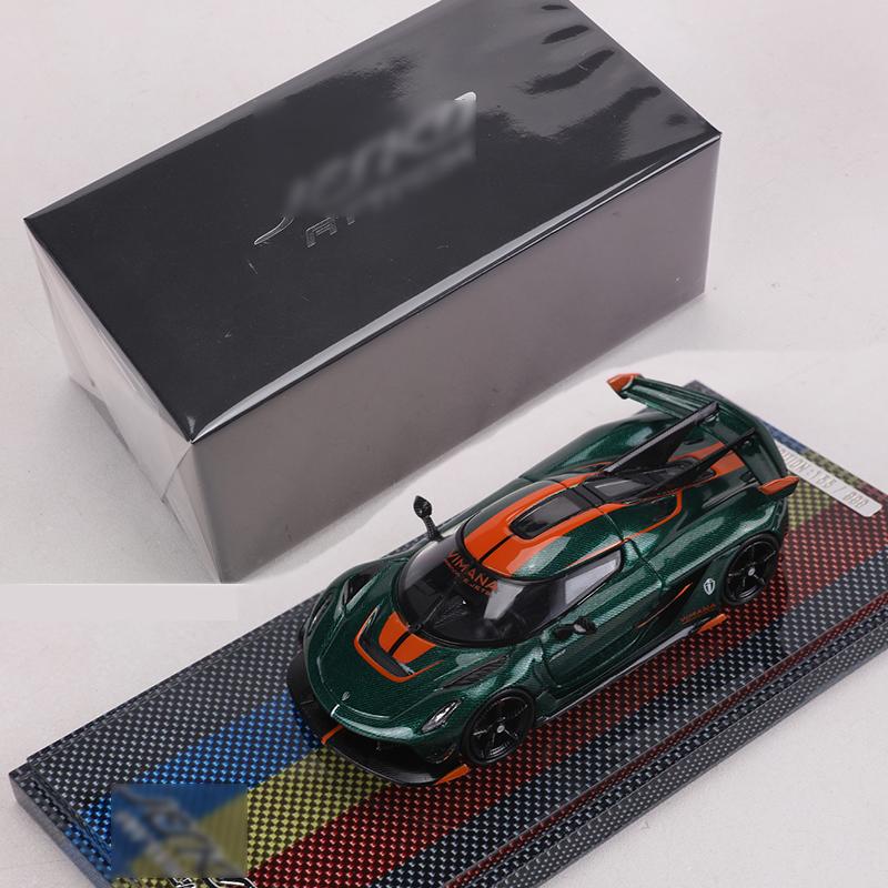 Hkm 1:64 Superauto Volledig Koolstof Die-Cast Legering Simulatie Auto Model Speelgoed