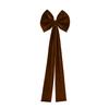Christmas Chair Sashes Bows Large Velvet Chair Cover Back Tie Supplies for Christmas Banquet Home Wedding Event Holiday Party Decor