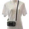CELINE  10L272EV5.36SB Shoulder Bag Black Canvas/leather Women