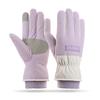 Women's Winter Warm Gloves with Thick Velvet, Windproof and Cold Proof Riding, Outdoor Hiking, Anti-skid Touch Screen, Men's and
