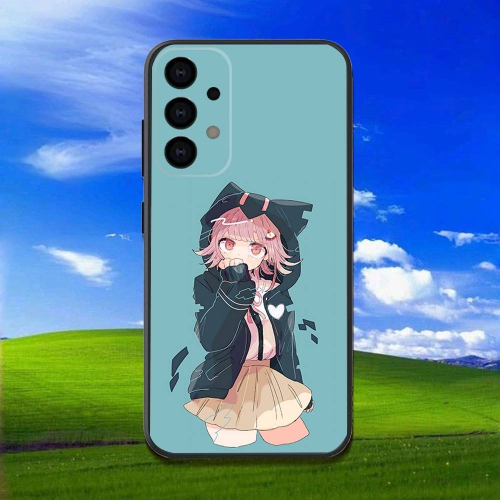 Chiaki Nanami D-Danganronpa Handyhülle Für Samsung Galaxy A13,A21s,A22,A31,A32,A52,A53,A71,A80,Weiche Schwarze Hülle