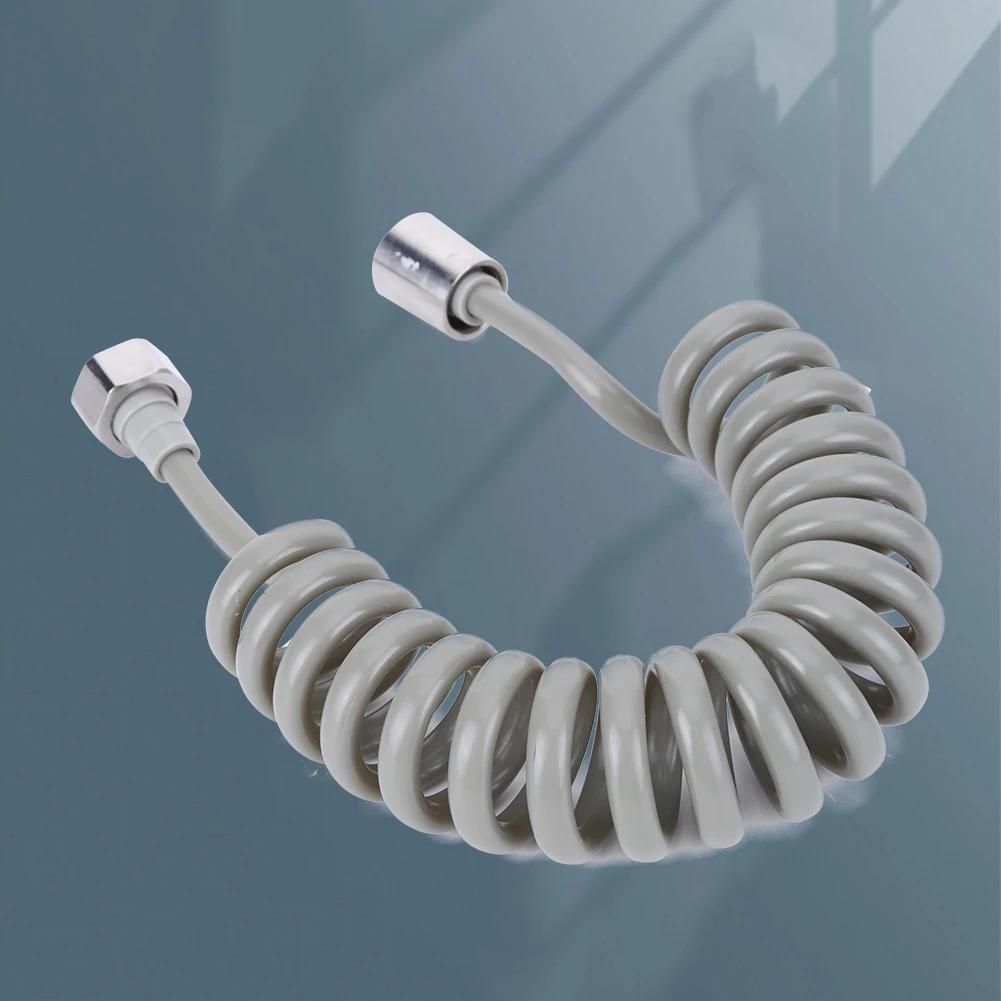 2/3/5 Meters Spring Shower Hose Flexible Connect Pipe Plastic Soft Hose Anti-wrap Water Hose for Water Toilet Bidet Sprayer