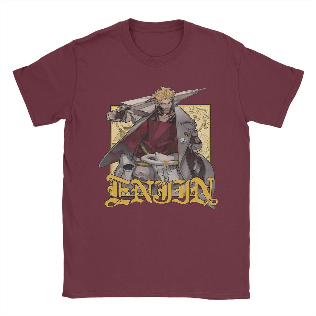 Enjin Gachiakuta Anime T-Shirt for Men  Novelty 100% Cotton Tee Shirt Round Collar Short Sleeve T Shirts Plus Size Clothes