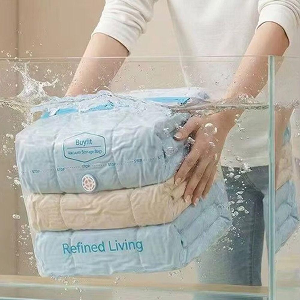 Large Capacity Vacuum Storage Bag Dust-proof Clothes Blankets Organizer  Travel Accessories