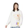 Adidas Neo Sweatshirts Women's Ecru Crew Neck Moderate Regular IA6771