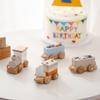 Wooden Baby Birthday Milestone Train - Creative Photo Ornament Toy