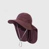 Summer New Style Breathable Quick-Dry UV Protection Bucket Hat Wide Brim Face Mesh Neck Flap Bucket Hat for Outdoor Fishing