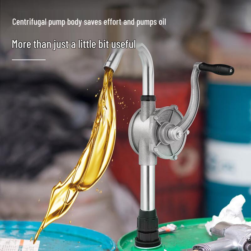 Deli Aluminum Hand Crank Oil Pump