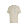 adidas X Stella McCartney Co-Branded Sportswear Tee With Letter Print Unisex Tops Yellow Green IA7710