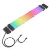 RGB Silicone Silver-Plated Extension Cable for Motherboards - 24p, 6+2p Neon Rainbow Luminous Wire