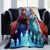 1PC Cartoon Blanket, Seasonal Universal Home Decoration, Cute Frozen Princess Design, Perfect for Gift Giving, Soft & Cozy Throw Blankets fo
