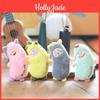 Chaveiro Adorável de Pelúcia de Banana Boneca Monstro Fofa Brinquedo Macio Para Bolsas e Acessórios