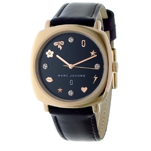Marc Jacobs Mandy MJ1565 Women's Watch In Black