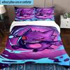 3PCS Gen-gar Neon Adventure 3pcs Bedding,Including 3PCS Duvet Cover And 2pcs Pillowcases Perfect for Christmas,Ideal for Bedroom, Dormitory