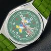 VINTAGE SEIKO AUTOMATIC 6309A REFURBISHED JAPAN MENS GREEN DIAL WATCH A443005-1