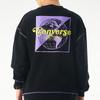 Converse Renew Graphic Crewneck Sweatshirt Asia Sizing 'Black' Men's 10021574-A01