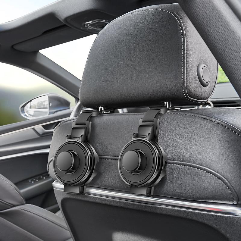 1PC Car Multifunctional Water Cup Holder Car Seat Headrest Hook Auto Back Seat Organizer Hanger Handbag Car Interior Accessories