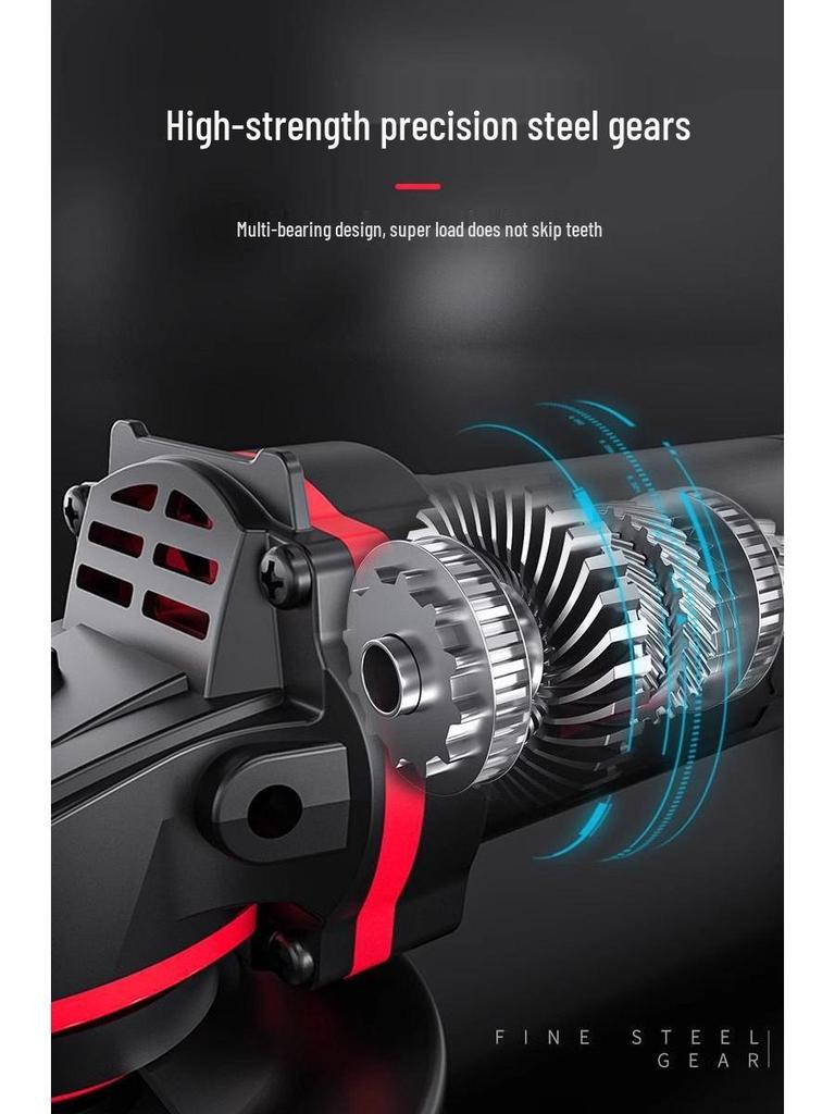 High-Power Multifunctional Angle Grinder and Polisher for Home Use