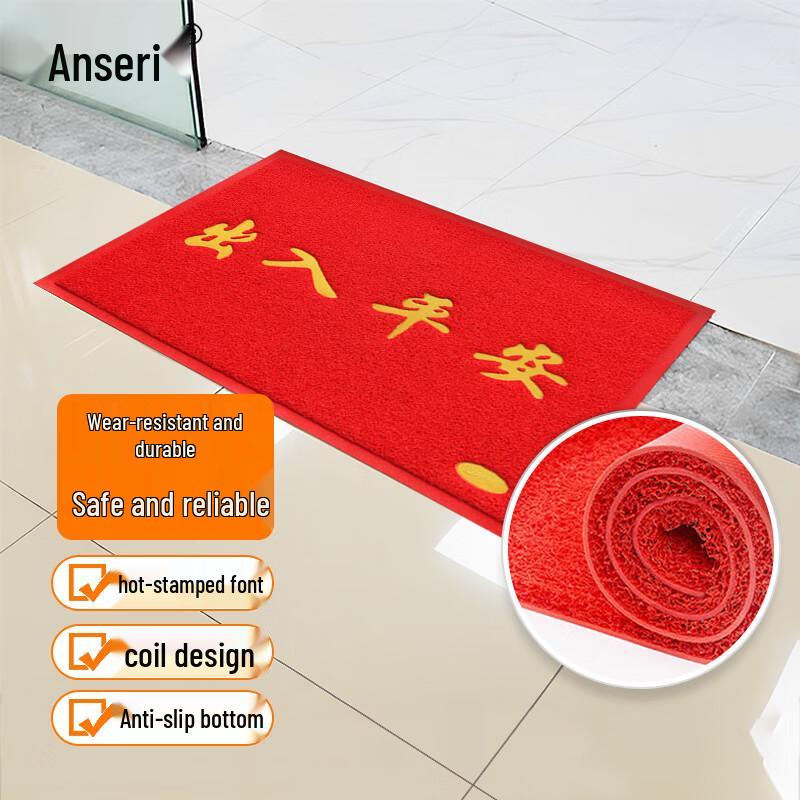 PVC Loop Entrance Dust Removal Mat 55 x 85 cm