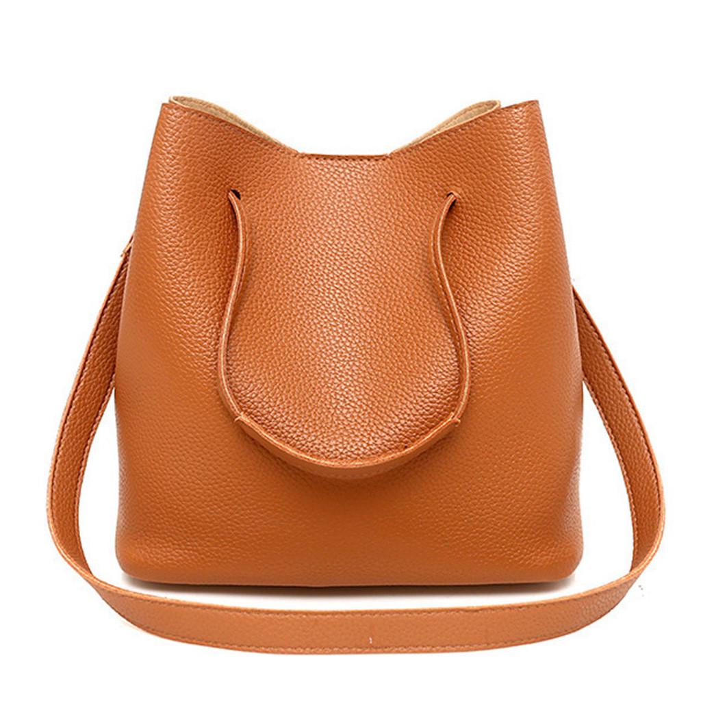 4Pcs Women Pattern Leather Handbag+Crossbody Bag+Messenger Bag+Card Package