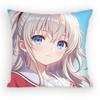 Charlotte Tomori Nao Pillow Case Sofa Living Room for Bedroom car Headboard Backrest Cushion Square Cushion Nap Time