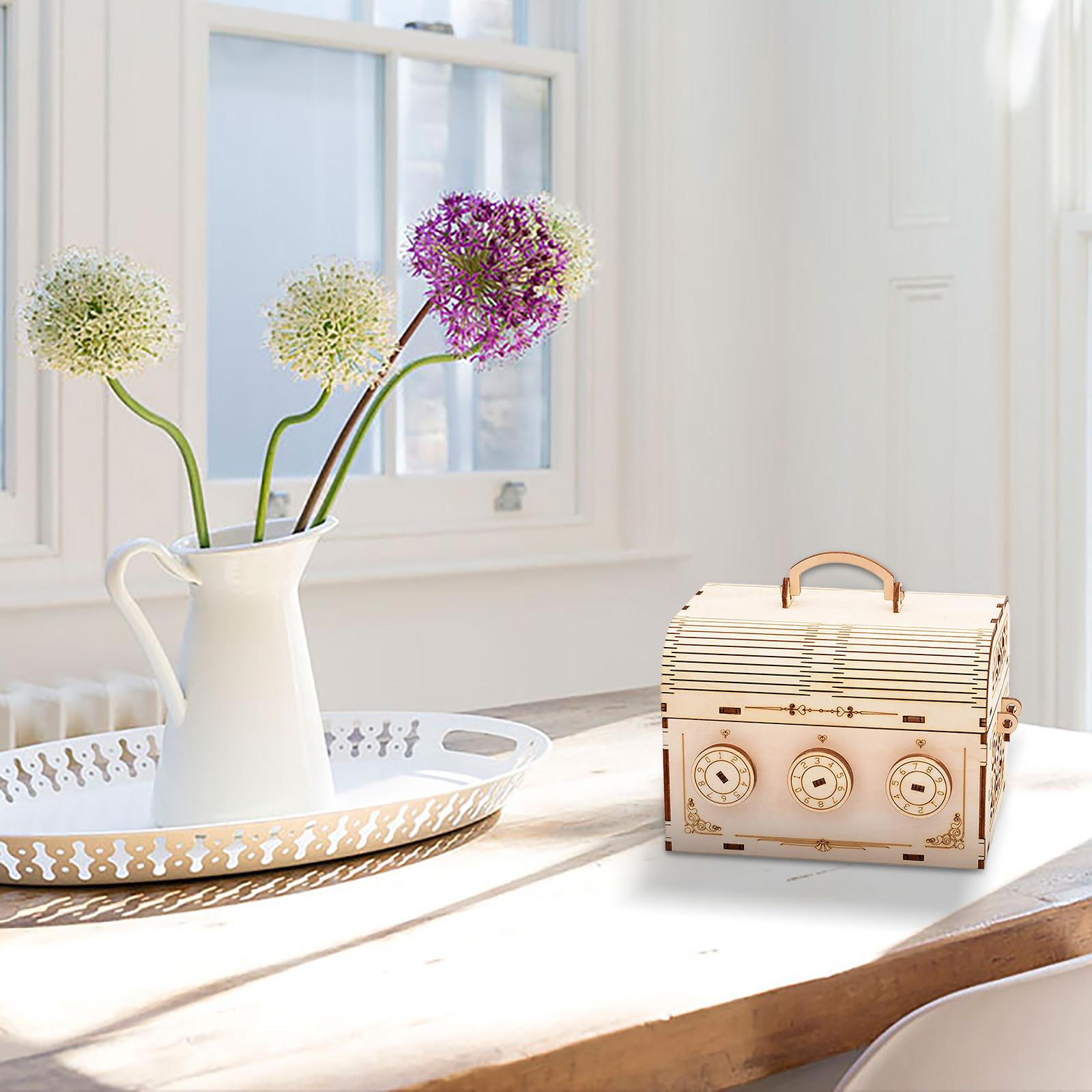 DIY креативная 3D деревянная игра-головоломка в сборе с паролем — фото 5