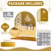 2024 Ramadan Countdown-Kalender Eid Mubarak Ornament Acryl Ramadan Kalender Muslim Party Dekoration Handwerk Eid Al-Adha Ornament