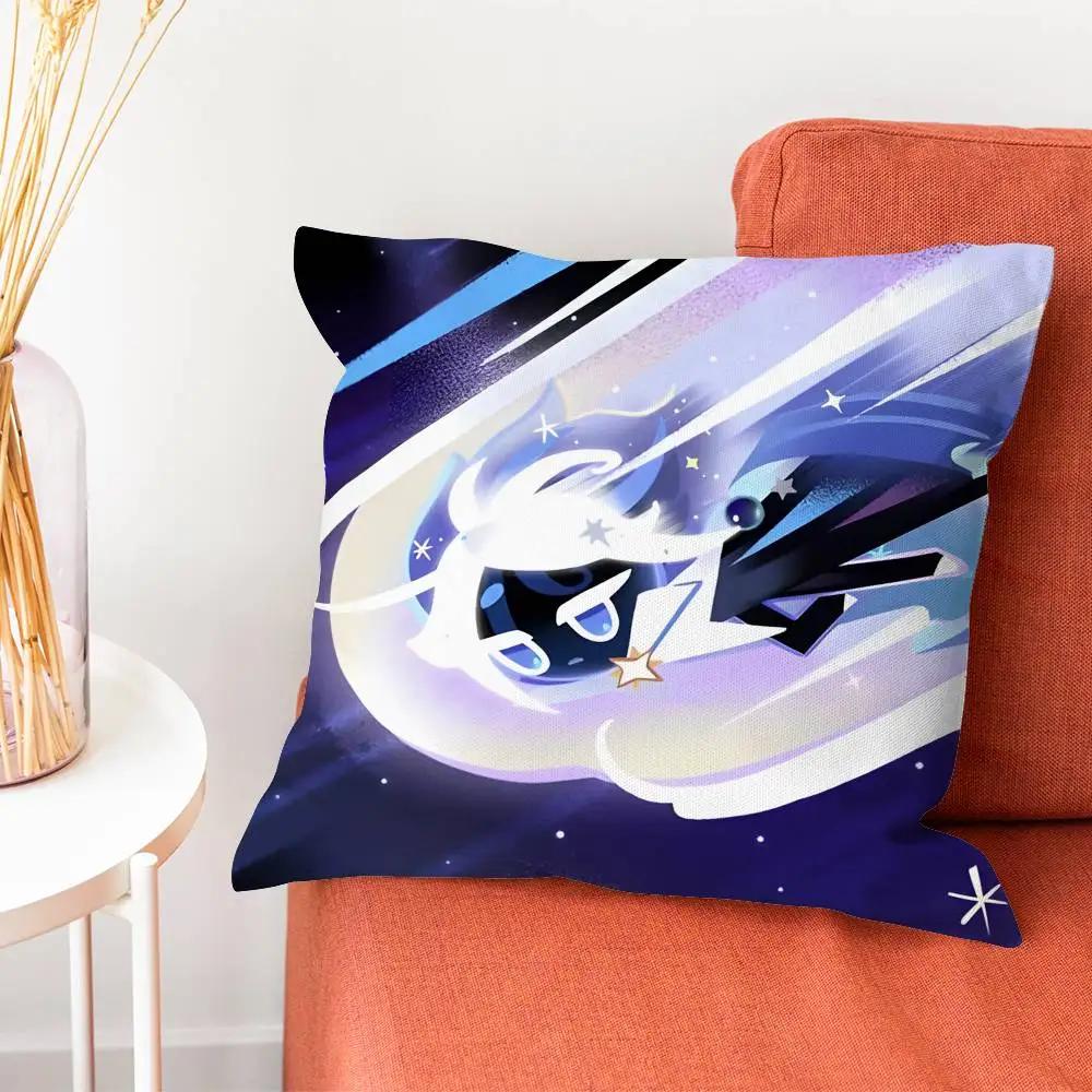 C-Cookie Run Kingdom Pillow Case Pillow Case Living Room Sofa Cushion Cover Suitable For Home Bedroom Room Decoration